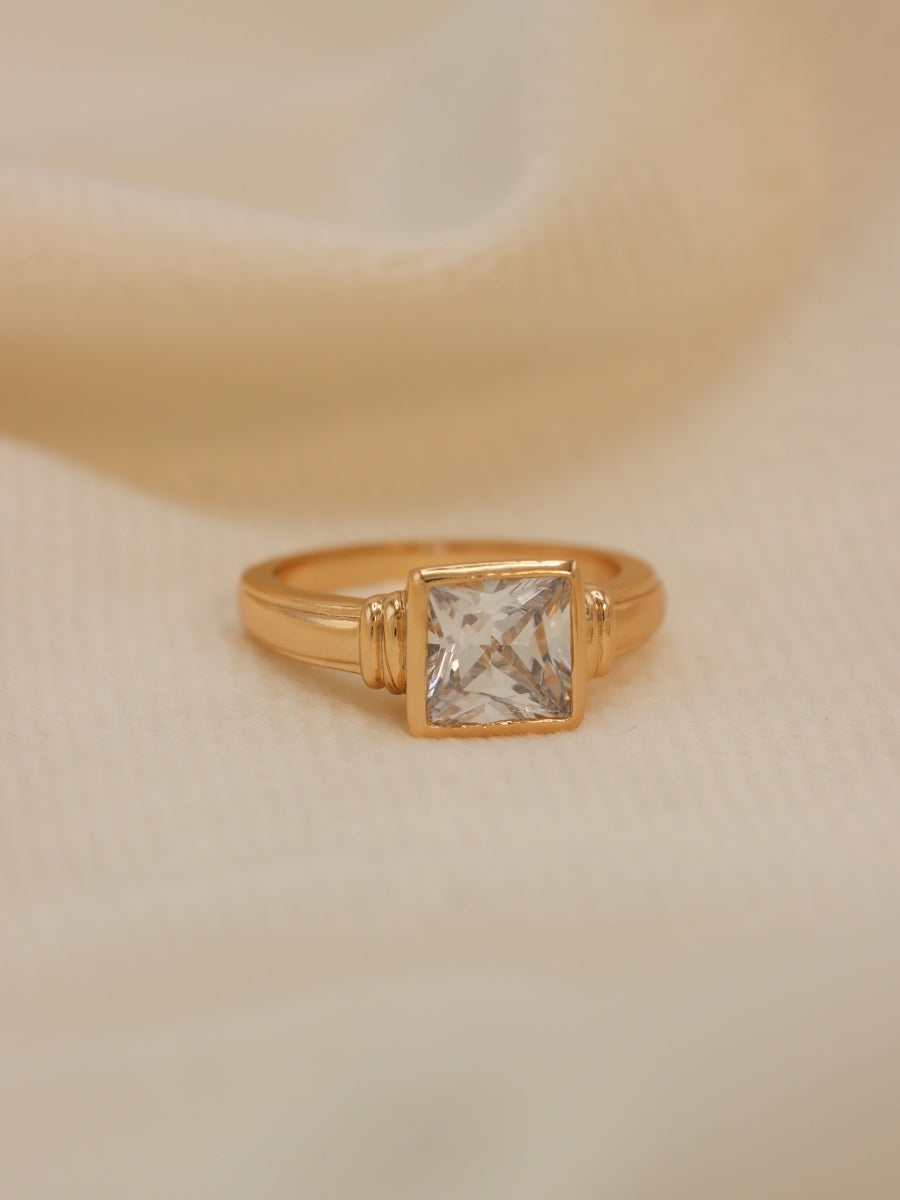 Elise 22k GoldPlated Ring ( Daily Wear )