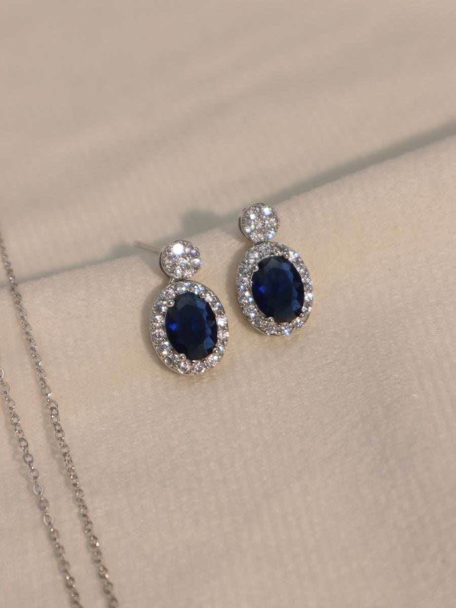 Minimal Rose ( Sapphire blue ) ( Daily wear )