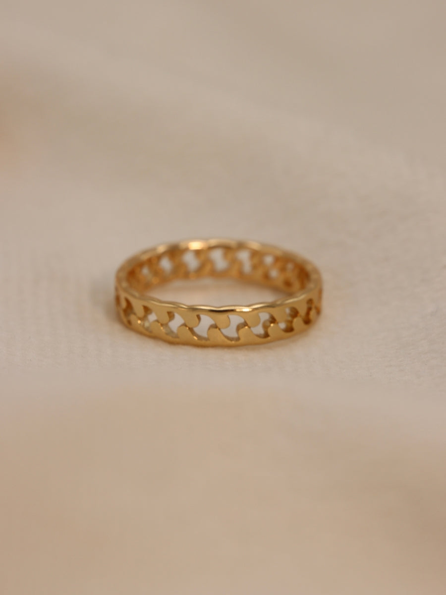 Rosari 22k GoldPlated Ring ( Daily Wear )