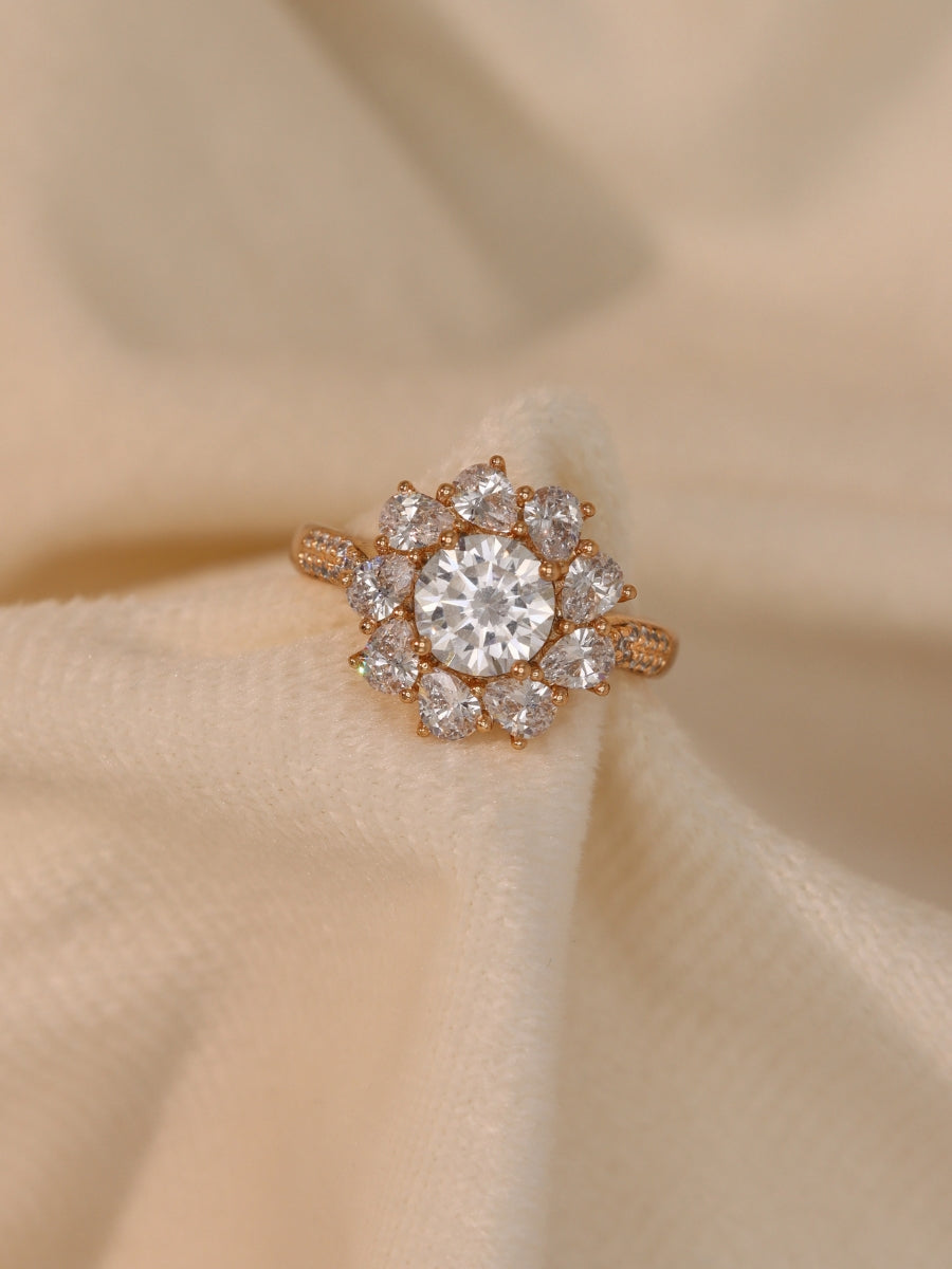 Lucila 22k GoldPlated Ring ( Daily Wear )