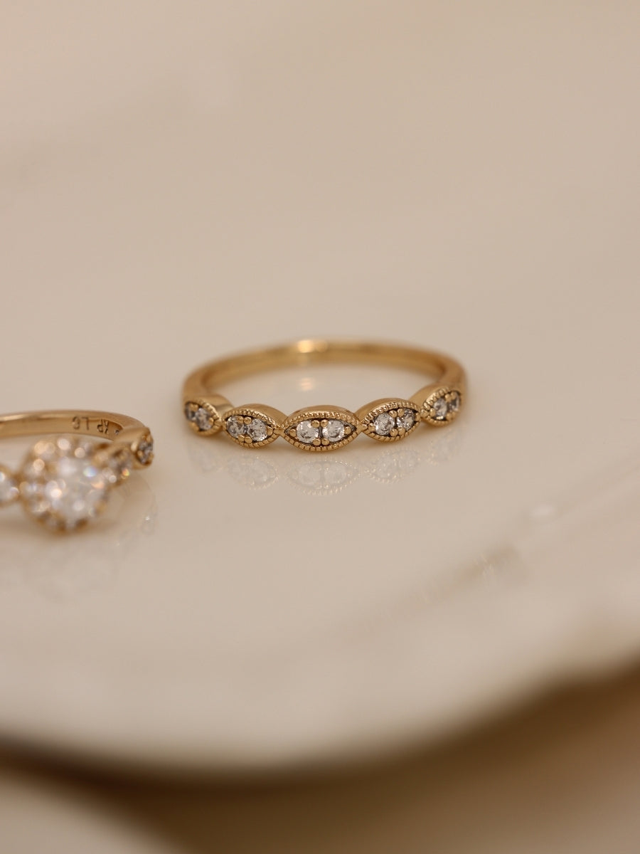 Jules 22k GoldPlated Ring ( Daily Wear )