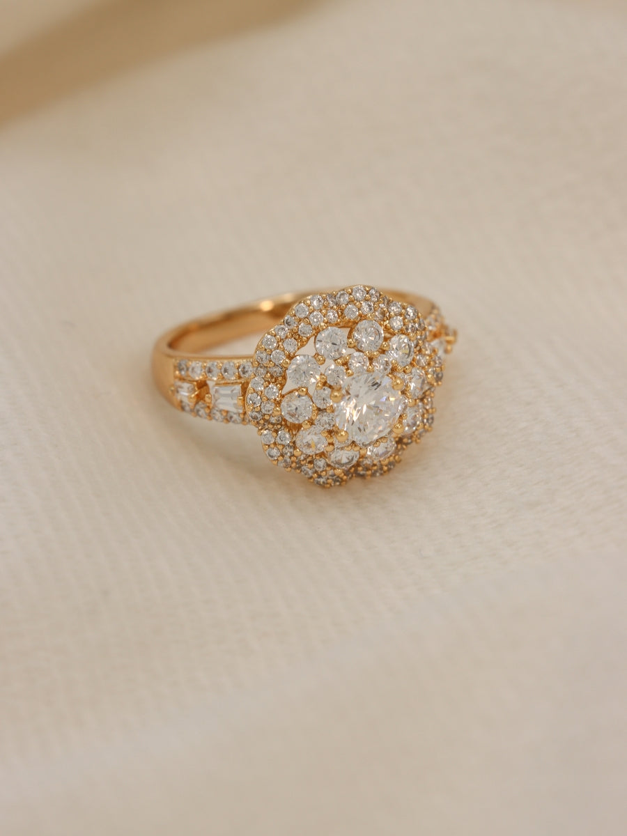 Helena 22k GoldPlated Ring ( Daily Wear Jewelry )