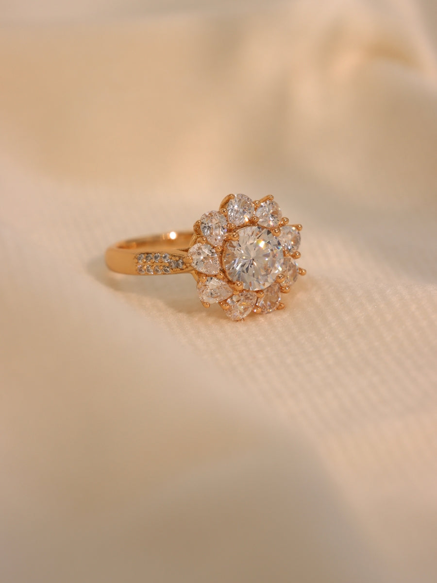 Lucila 22k GoldPlated Ring ( Daily Wear )