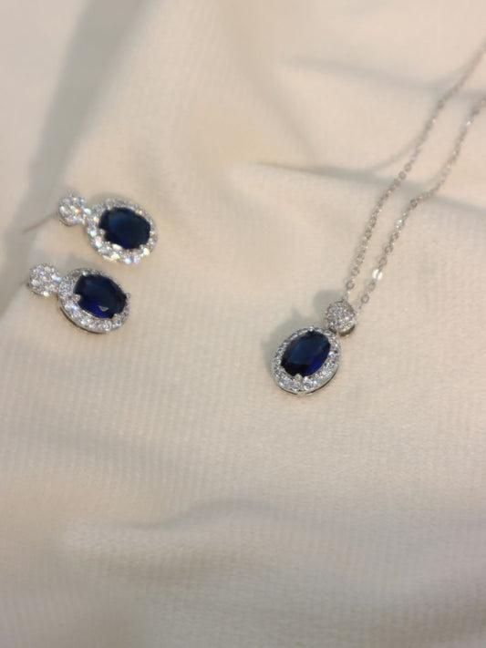 Minimal Rose ( Sapphire blue ) ( Daily wear )