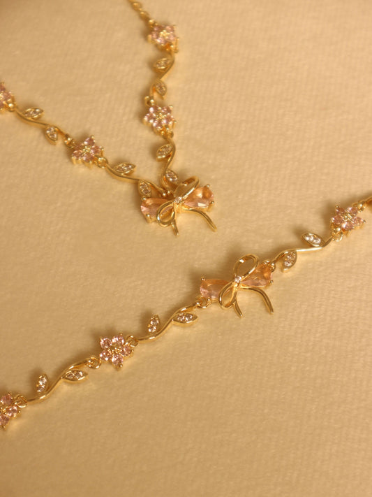Veloria bow set ( gold )