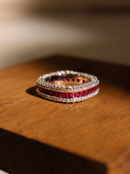 Vivienne ( Garnet red )