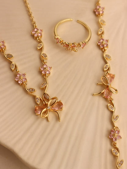 Veloria bow set ( gold )