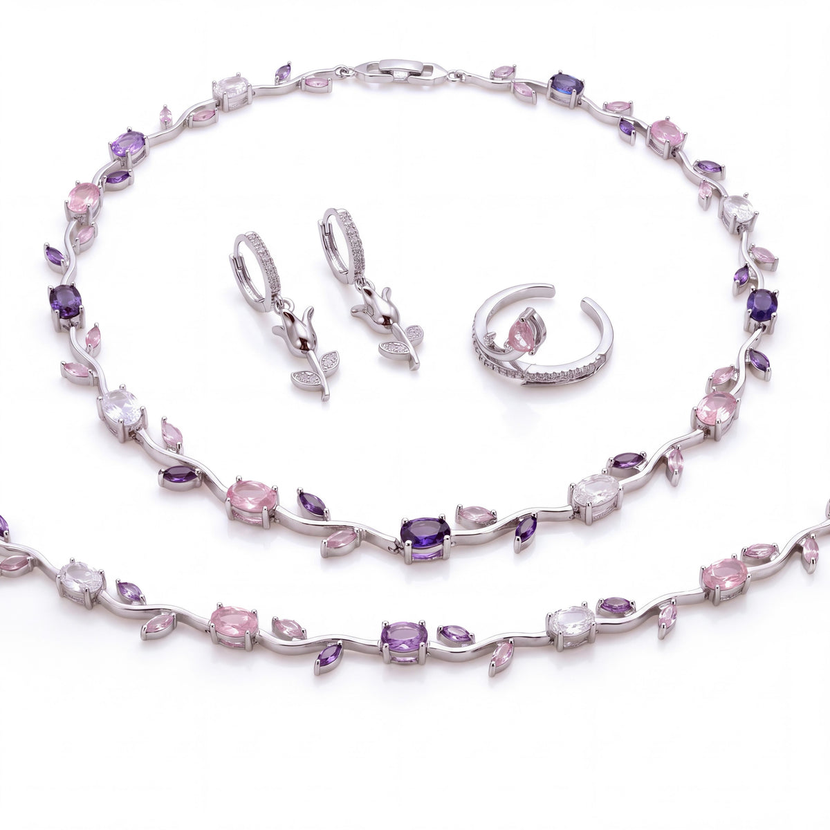Aurielle Set ( Silver )