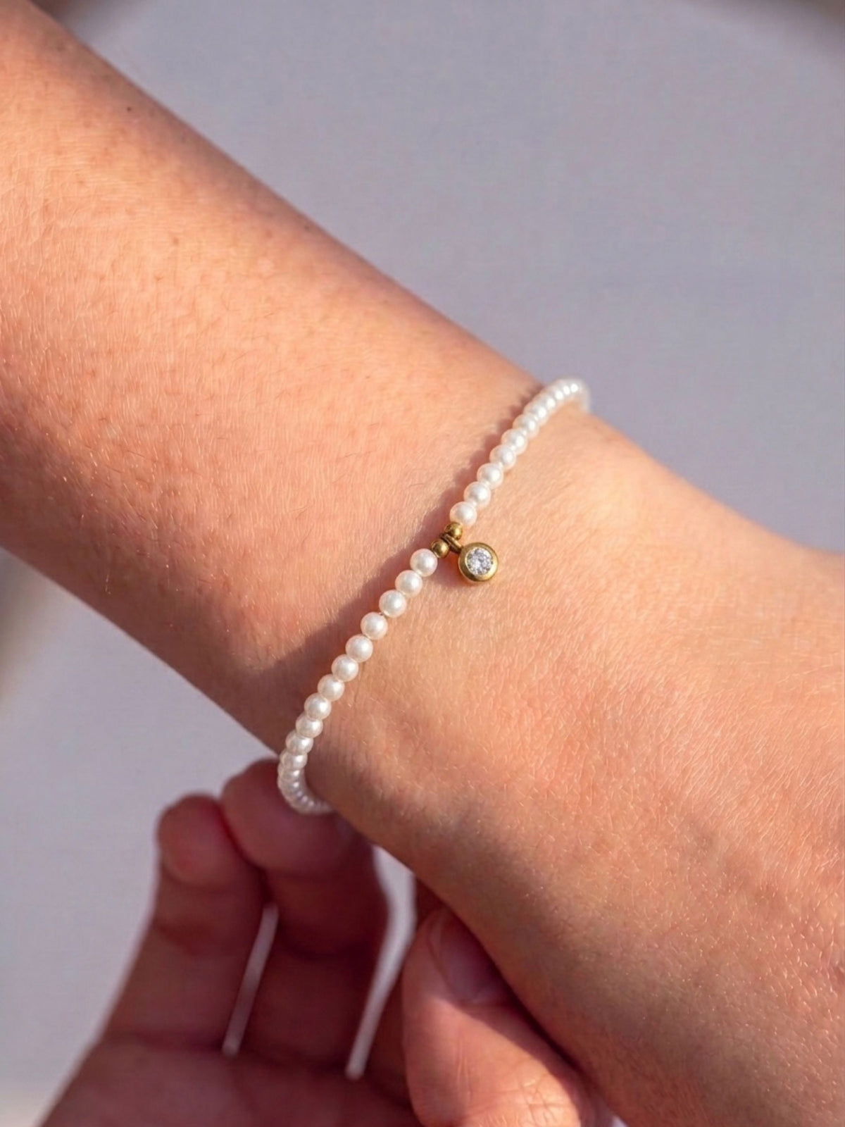 Dainty Drop ( Stainless Steel Bracelet )